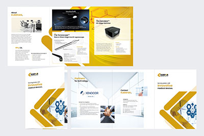 Brochure design for Kuberan Healthcare