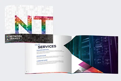 Company profile design for Network Transit